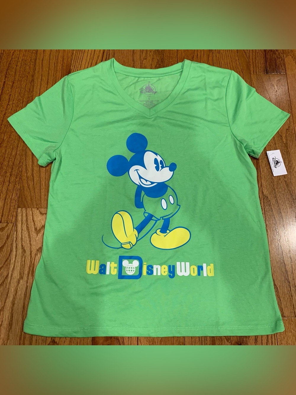 Walt Disney World Mickey Mouse V-Neck Top